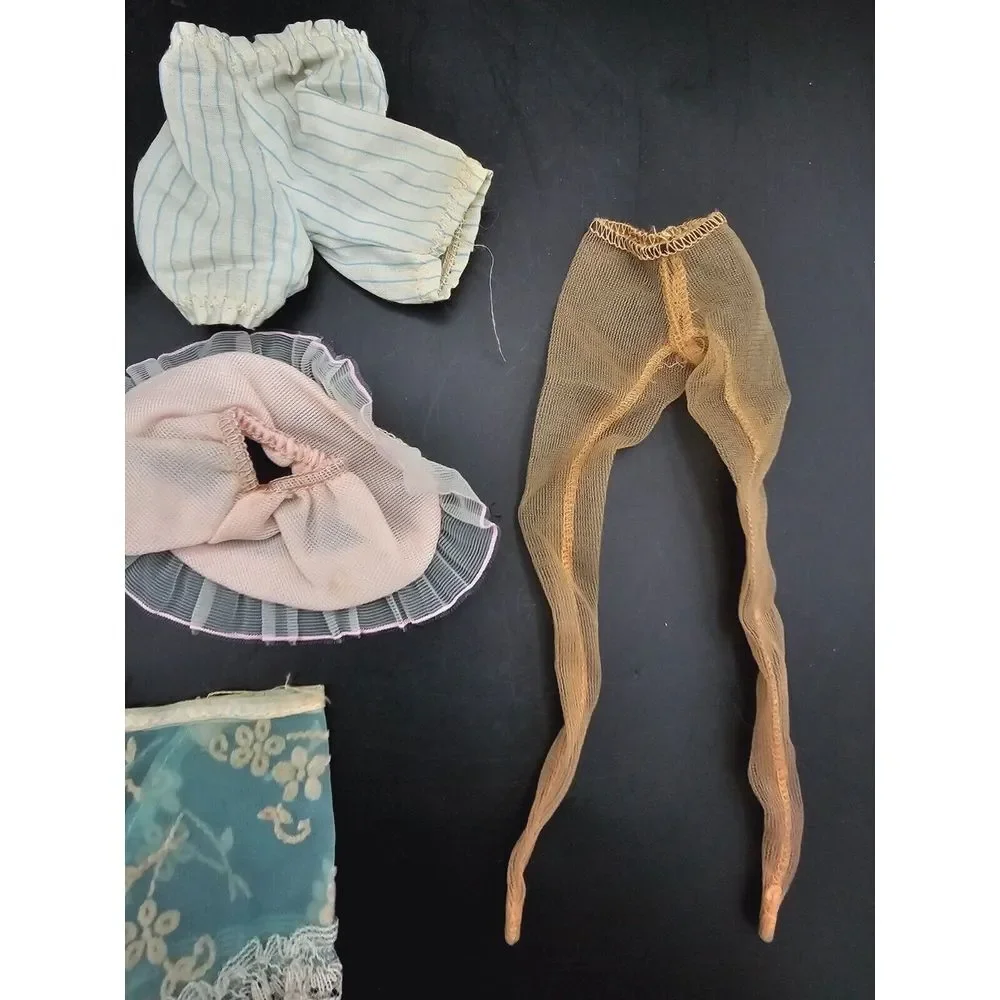 Vintage Barbie Undergarments Assortment 1960 1970 8pc with‎ Booklet